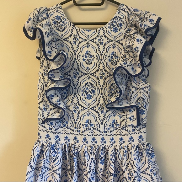 H&M HM Ruffle-Trimmed Tiered Maxi Dress - Picture 9 of 14